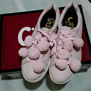 NEW SIZE 6.5 SAM EDELMAN  CIRCUS  LIGHT PINK SNEAK